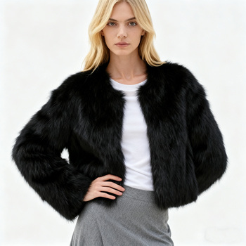 Women's Faux Fur Coat81164