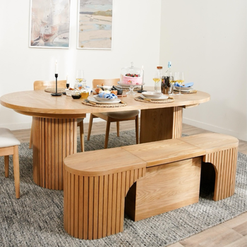 Solid wood dining table Factory Code 11657
