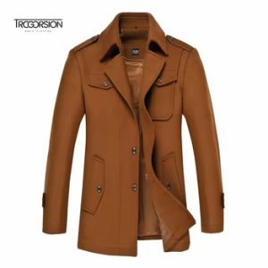 Plus Size Long Men Coat78943