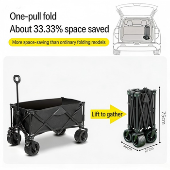 Folding outdoor camping cart Factory Code 10620