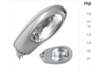 High Pressure Sodium Lamp13367