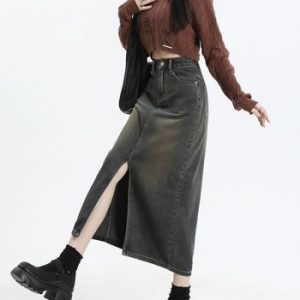 Plus Size Skirt81210