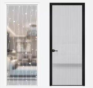 Floor Standing Double Glass Doors3787