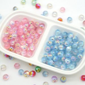 Acrylic Lucite Plastic Loose Beads80041