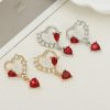 Crystal Stud Dangle Earrings79999