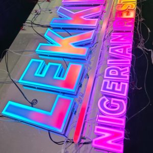 LED Illuminated Sign Letter80746