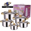 Stainless steel kitchenware set Factory Code 9544