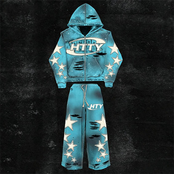 Men Hoodie Tracksuit78951