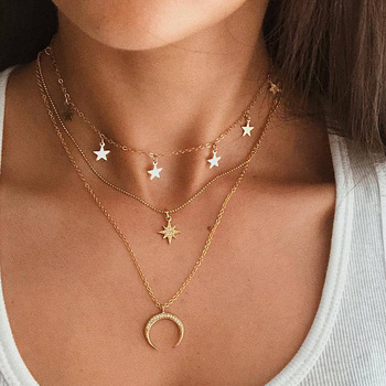 Multi Layer Stackable Necklace79893