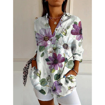 Women Chiffon Blouse Shirt78982