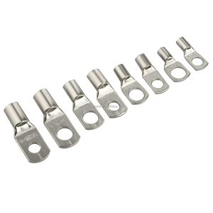 High Conductivity Copper Electrical Terminal Connector Cable Lugs SC Terminals for Car Battery Crimping Terminal Blocks