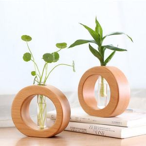 Bamboo Wooden Vase12739