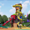 Outdoor Playground Structures9658
