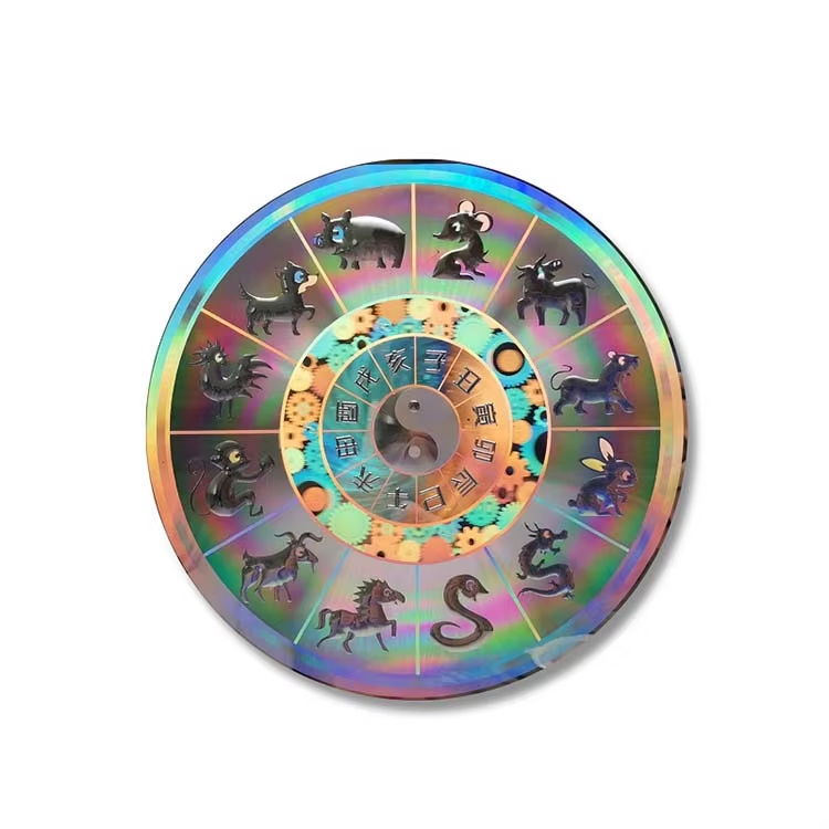 New Hot-Selling Customized 3D/2D Holographic Stickers Holographic Anti-Counterfeit Labels Waterproof and Widely Applicable