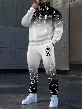 Men Hoodie Tracksuit78950