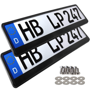 Vehicle License Plates9516