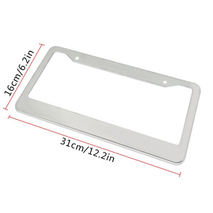 License Plate Frames7394
