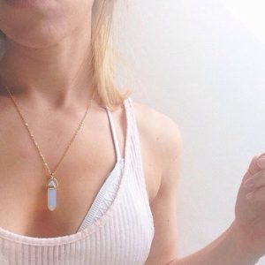 Crystal Pendant Necklace79991