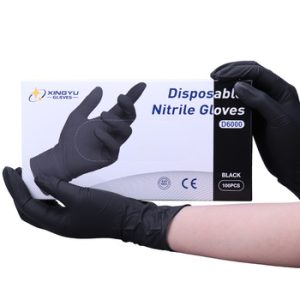 Nitrile rubber gloves Factory Code 23418