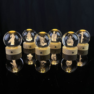 Clear Crystal Sphere Balls6752