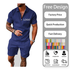 Men Polo Outfit Set96523