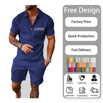 Men Polo Outfit Set96523