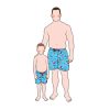 Boys Swim Trunk Short80287
