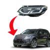 High-performance LED headlight assembly Factory Code 12551