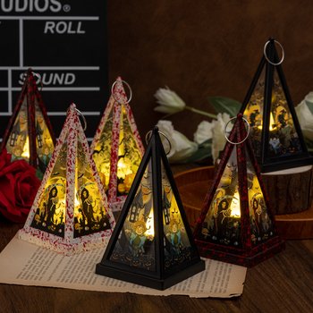 Plastic Candle Holder Lantern Jar84331