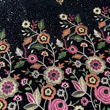 Embroidered Fabric82563