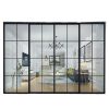 Floor Standing Double Glass Doors22823
