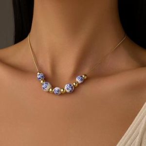 Luxury Beaded Necklace84453