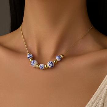 Luxury Beaded Necklace84453