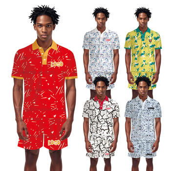 Men Polo Outfit Set96941
