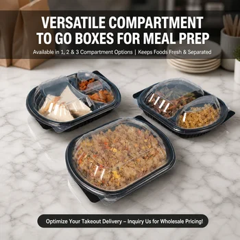 Eco Friendly Option 790ml Durable Packaging Food Carrier Takeaway Oval Meal Prep Containers 3 Compartments