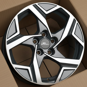 Factory Direct OEM/ODM Quality Black Casting Aluminum Alloy Wheels for KIA 15x6 Inch 4x100 Passenger Car Wheels #18016
