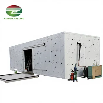 Commercial Small Mobile Cold Room Storage Complete Equipment Freezer Refrigeration Unit for Fresh Food Ice Container